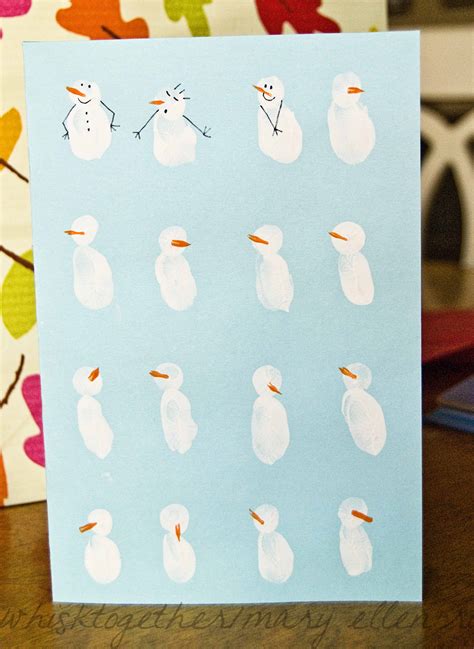 Snowman Greeting Card