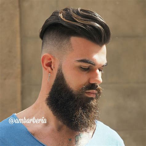 Undercut Hairstyle With Beard | www.pixshark.com - Images Galleries ...