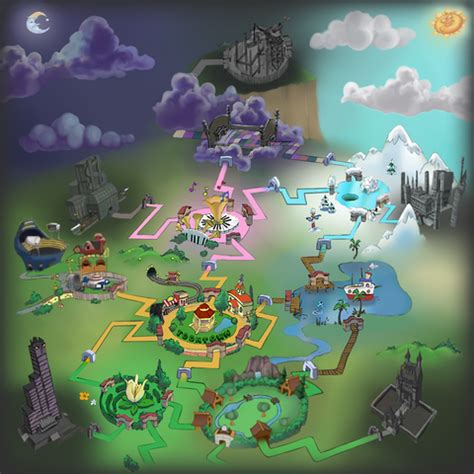 Image - Toontown CC map.png | Toontown Corporate Clash Wiki | FANDOM ...