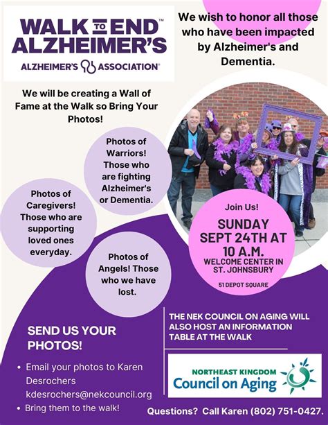 NEKCOA Gets Ready for the 2023 Walk to End Alzheimer's