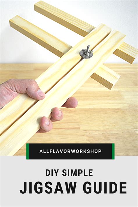 DIY Simple Jigsaw Guide | Workshop Idea | AllFlavor Workshop | Woodworking jigsaw, Wood diy ...