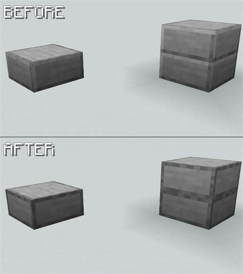 Smooth Stone Slab Fix - Minecraft Resource Packs - CurseForge