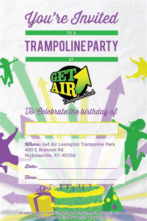 Get Air Lexington - Book Party Best Trampoline Park, Trampoline Party ...