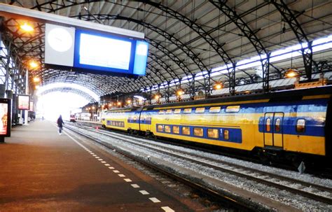 Amsterdam Centraal Train Station heading to Maarssen | Train, Holland ...