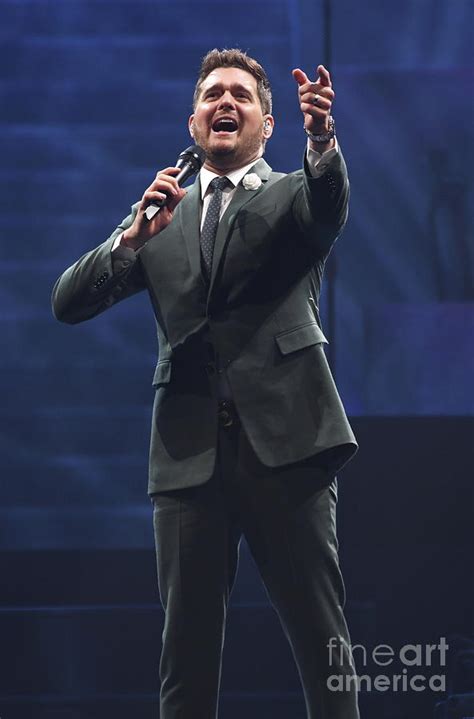 Michael Buble Photograph by Concert Photos - Fine Art America