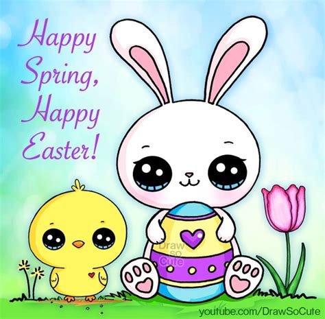 Easter - Draw So Cute | Cute drawings, Cute little drawings, Cute doodles