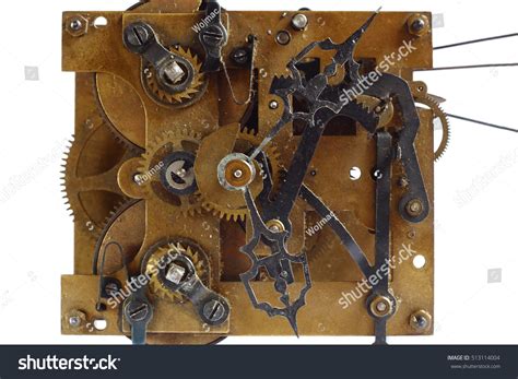 Mechanism Old Room Clock Stock Photo 513114004 | Shutterstock