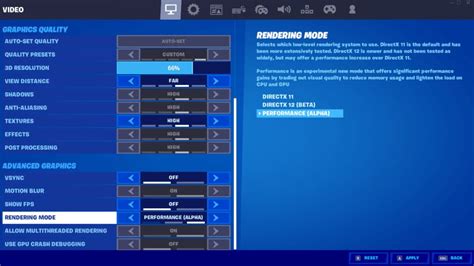 Best Fortnite PC settings: How to boost FPS, performance & visibility - Charlie INTEL