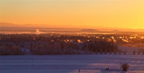 Shortest Day of the Year in Fairbanks, Alaska