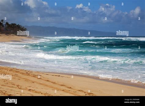 Sunset Beach - Oahu, Hawaii Stock Photo - Alamy