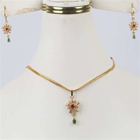 Stylish Golden Chain Necklaces Jewelry Set For Girls (PS-320) Online Shopping & Price in Pakistan