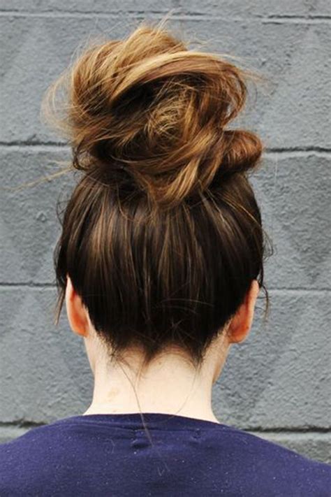 How to Style a Messy Bun That Still Looks Put-Together On Your Laziest Day | Bun hairstyles ...