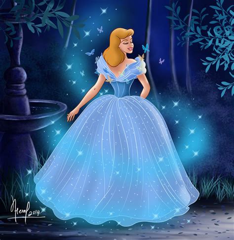 Cinderella New Dress - Cinderella (2015) Fan Art (38179912) - Fanpop