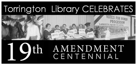 Library Celebrates 19th Amendment Centennial with Suffragettes in ...