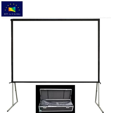 Portable large outdoor fast fold movie screen for HD/ 4K projector - FF-WF1 - XY screen (China ...