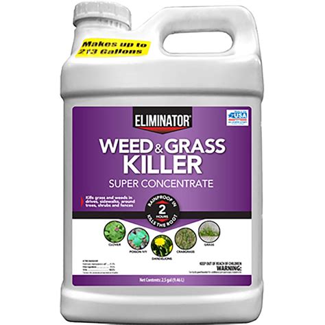 Eliminator Weed & Grass Killer Super Concentrate Herbicide, 2.5 Gallon - Walmart.com