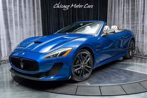 Used 2015 Maserati GranTurismo MC Stradale Convertible RARE Centennial Edition! For Sale ...