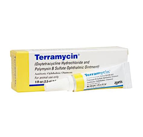 Terramycin Eye Ointment | Dogs, Cats, Horses | Okie Dog Supply