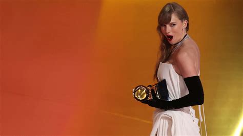 2024 Grammy Awards: Taylor Swift makes history by winning her fourth album of the year