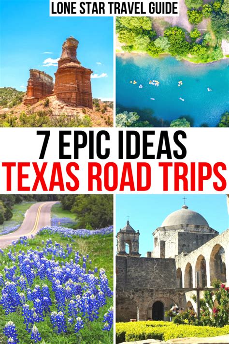 7 Epic Texas Road Trip Itinerary Ideas - Lone Star Travel Guide | Trip ...