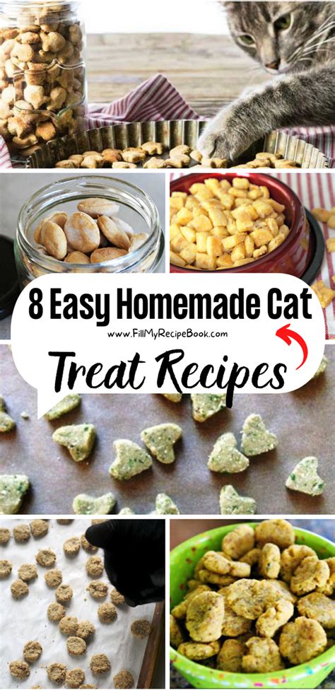 8 easy homemade cat treat recipes – Artofit