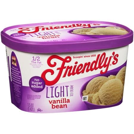 Friendly's® Vanilla Bean Light Ice Cream 1.5 qt. Carton - Walmart.com