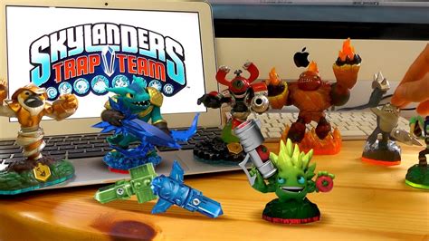 Skylanders Trap Team Starter Pack Review & New Light / Dark Elements - YouTube