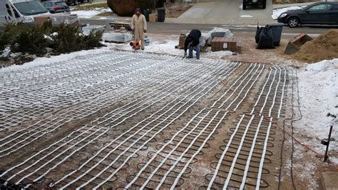 Heated Driveway Installation in the Denver Metro Area