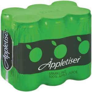 Appletiser Original Sparkling Juice Cans 6 x 330ml | Flavoured Soft Drinks | Soft Drinks ...