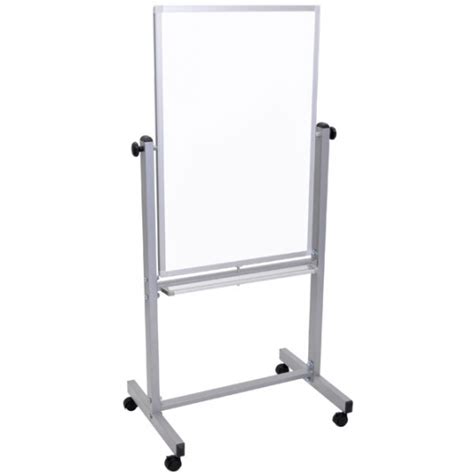 Compact Reversible Magnetic Rolling Whiteboard - 3'H x 2'W | Schools In