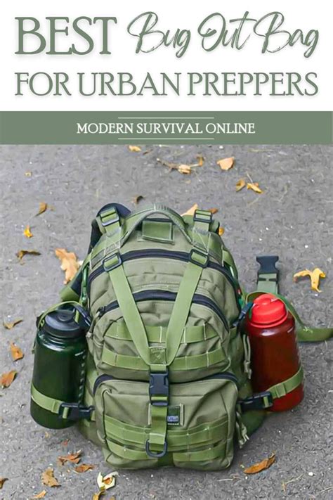 The Best Bug Out Bag for Urban Preppers - Modern Survival Online | Best bug out bag, Survival ...