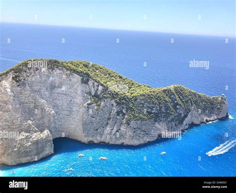 Shipwreck beach Zakynthos Greece Stock Photo - Alamy