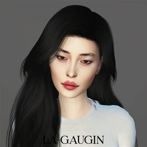 La-Gaugin : Chinese model Liu Wen New sim up for download in...