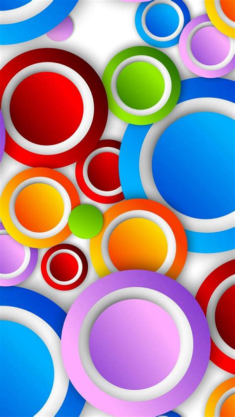 Colorful Circles Wallpapers - Top Free Colorful Circles Backgrounds - WallpaperAccess