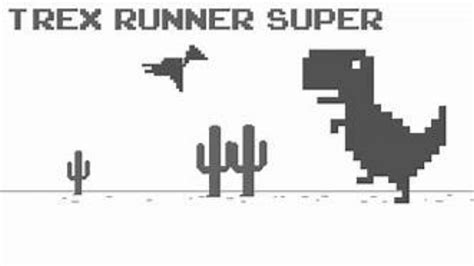 10 Hours of T-Rex Running and Jumping - Google Chrome Game - YouTube