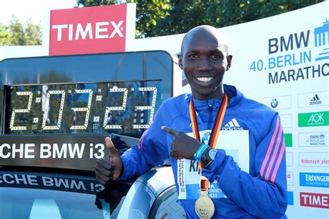 Análisis del récord del mundo de maratón de Wilson Kipsang ...