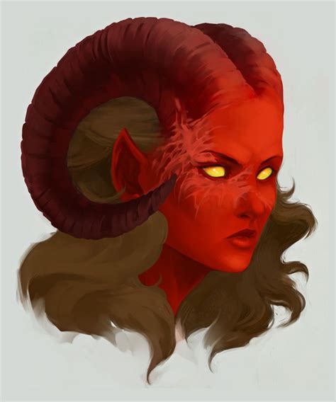 Pin by Ashlee A on Tieflings! | Dungeons and dragons characters ...