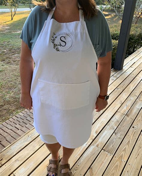 FARMHOUSE KITCHEN APRON Personalized Full Apron With Pocket | Etsy