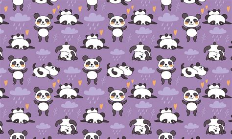 Purple Panda Wallpapers - Wallpaper Cave