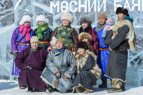 Photos of Mongolian Ice Festival Capture Traditional Winter Festivities