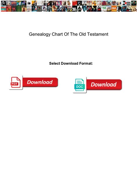 Genealogy Chart of the Old Testament - DocsLib