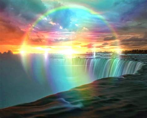 Pin by Catherine L.B. on Scenic Pic's | Rainbow waterfall, Beautiful nature, Rainbow pictures