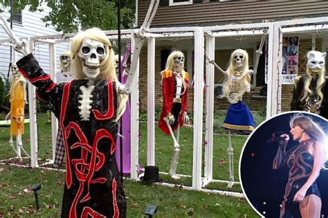 Taylor Swift-inspired Halloween decor goes viral: ‘Masterpiece’ - seemayo