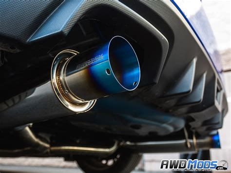 Subaru WRX / STI Cat-Back Titanium Tip Exhaust System from Agency Power