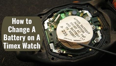 How to Change A Battery on A Timex Watch - Picked Watch