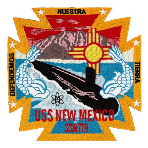 USS New Mexico SSN-779 Patch | Flying Tigers Surplus