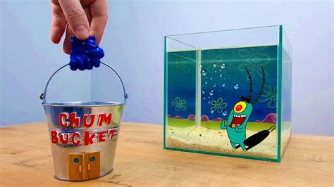 SpongeBob Chum Bucket aquarium. DIY. - YouTube