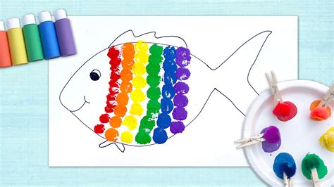 Rainbow Fish Craft - Mother Goose Club