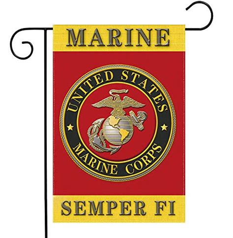 US MILITARY Marine Corps USMC Semper Fi Flag Double-Sided Lawn Decoration Gift | eBay