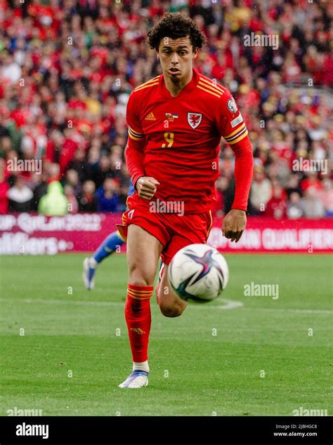 CARDIFF, WALES - 05 JUNE 2022: Wales' Brennan Johnson during the 2022 ...